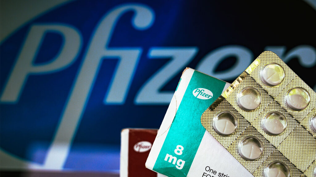Pfizer Logo Photo Illustrations